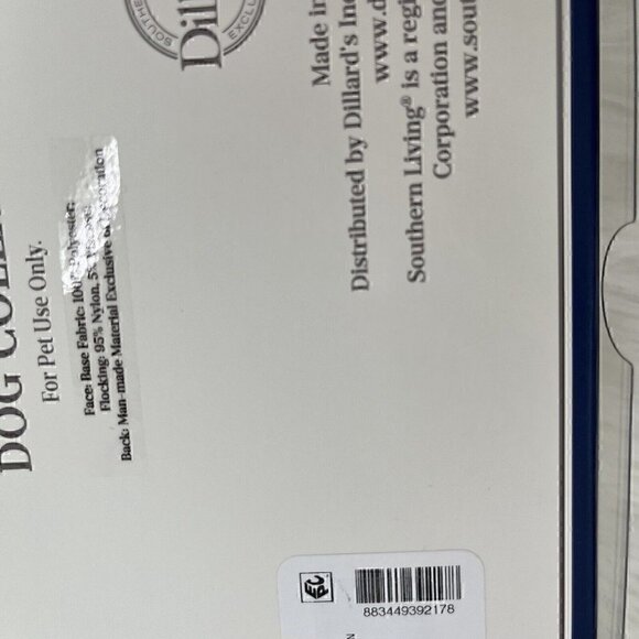 NEW Southern Living Dog Collar Size XS/Small Black - Picture 9 of 9